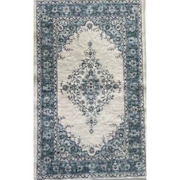 Badgley Mischka Other - Badgley Mischka Blue Elegant Rug with Soft Texture 31.5” x 20”